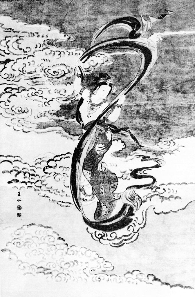 稚姫君命登天之像