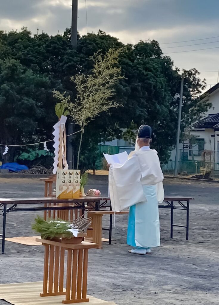 三重主会員弁支部「東員町新春清祓いの祭典」祝詞奏上
