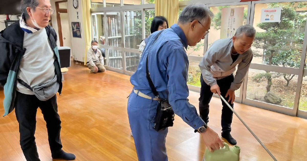 三重主会活動報告「後継者育成プログラム香良洲神社清掃奉仕」